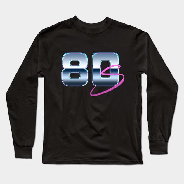 80s Long Sleeve T-Shirt by Kiboune